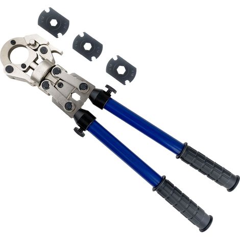 Pince à sertir manuelle à tête rotative pour raccords cuivre profil V diamètre 12-14-16 NOYON ET THIEBAULT (1/5)