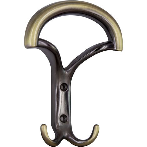 12 pz appendiabiti art 1080 metallo bronzo attaccapanni 108x145 mm (1/2)