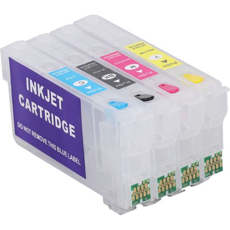 Cartouche d'encre PP BK CMY 4 couleurs, accessoire d'impression pour papier photo et documents ICBK84 ICC84 ICM84 ICY84 (1/5)