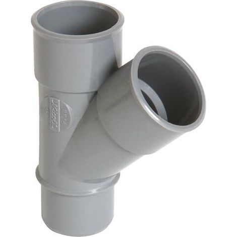 Culotte PVC 45° MF 125 Nicoll -NF-
