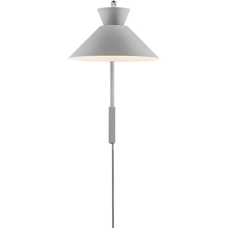 Applique murale DIAL Métal Gris, H.40.2 - IP20 - E27 /Nordlux Intérieur (1/5)