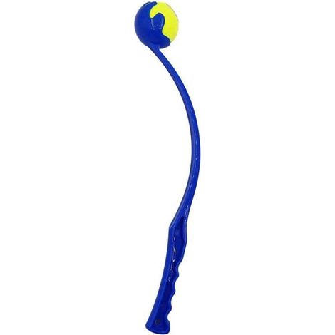 Lanceur de balles de Tennis pour Chien, Jouets pour Chiens interactifs avec Lanceur de balles pour Chien avec poignée Ergonomique, Lanceur de Balle portatif pour Jeu de récupération de (1/5)