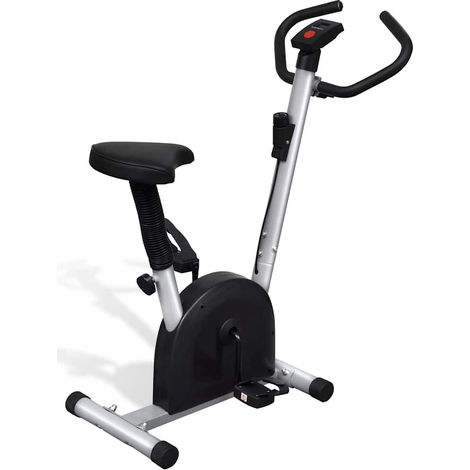 vidaXL Bicicleta estática con sillín (1/5)