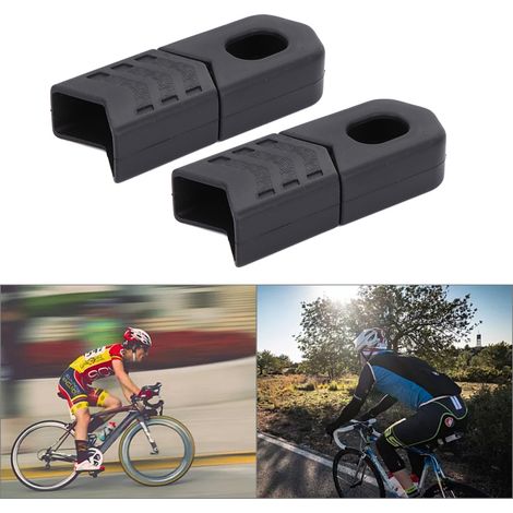 Manchons de protection en silicone pour pédalier de vélo, protège-manivelles anti-chocs. (1/5)