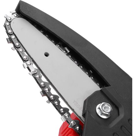 Scie forestière 21V avec batterie au lithium et chargeur, AC100-240V, livrée avec batterie, norme européenne. (1/5)