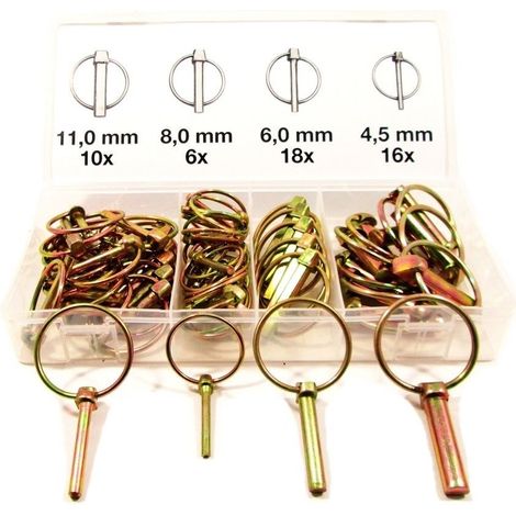 ASSORTIMENTO SPINE A SCATTO 50pz IN CASSETTA VARIE MISURE
