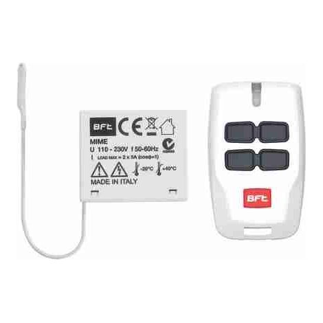 2611779 Ricevente Radio Con Telecomando BFT MIME AC KIT R400005 2611779