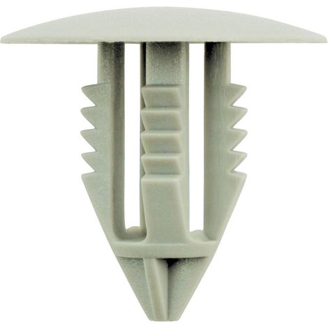 Agrafes pour fixation de pare-chocs, gris pour Volvo, pack de 50 (1/2)