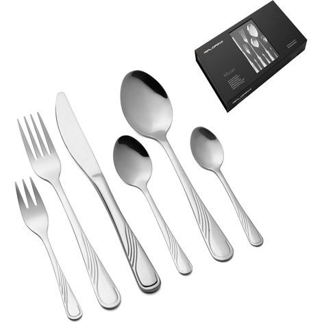 Florina Mozart Flock Besteckset 6/36-teilig