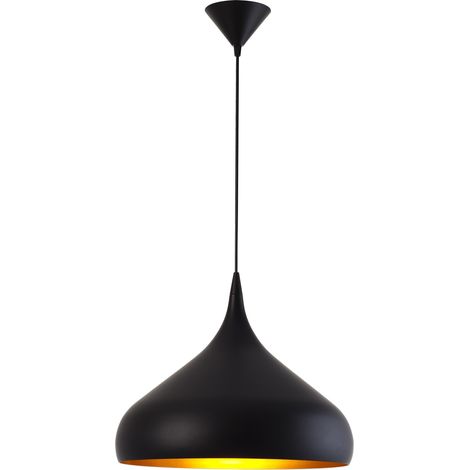 Suspension, Suspension design Norma S Noir en Metal, Aluminor (1/2)