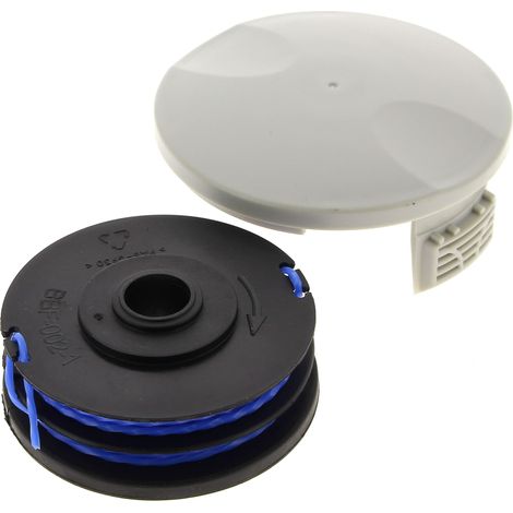 Bobine fil 1,6mm avec couvercle – Accessoire pour coupe-bordure – Compatible avec Ryobi RLT4027, RLT5027, RLT6030 (1/3)