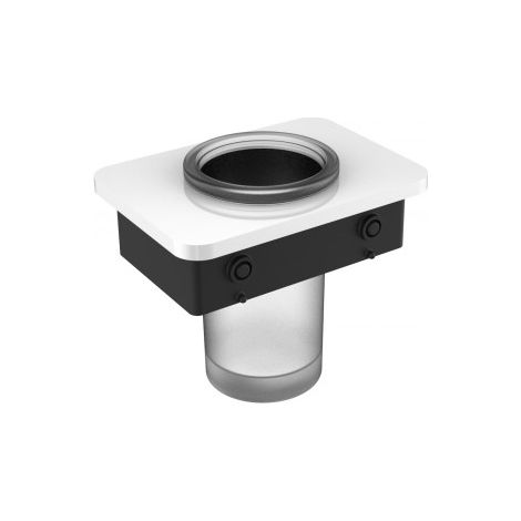BERNSTEIN - Tablette pour support porte-brosses à dents en verre dépoli - à fixer dans les portes-serviettes SDLHH45 et SDLHH60