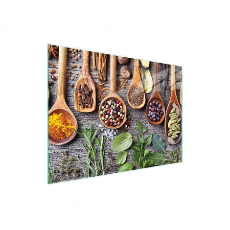 PLANCHE À DÉCOUPER EN VERRE 40x30 ÉPICES (1/5)