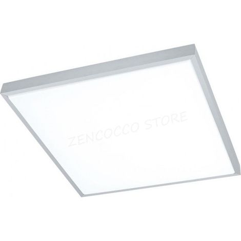 PANNELLO 40x40cm PLAFONIERA LED QUADRATO 32W da ESTERNO luce Fredda 6000k