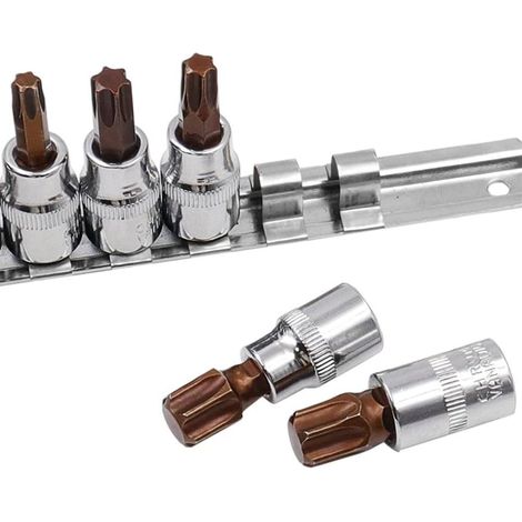 de 11 embouts de tournevis Torx en alliage de 3 8 1 4 (1/5)