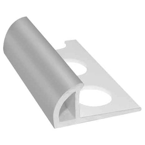 PROFILO 'JOLLY' PER RIVESTIMENTI EFFETTO ACCIAIO H. 8/10 mm