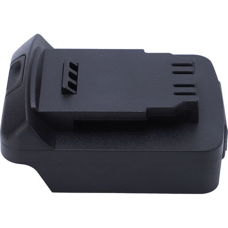 Adaptateur Convertisseur Batterie Lithium 18V Série BL pour Outils Sans Fil 18V 20V MAX, Compatible Perceuse Visseuse, Lot de 1, Noir (1/5)
