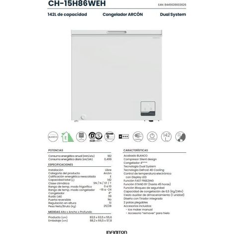 ARCON INFINITON CH15H86WEH 64CM E DUAL SYSTEM (1/3)