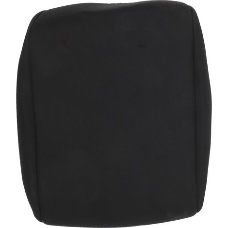 Housse souple de console centrale pour accoudoir de voiture, compatible avec Jeep Wrangler JK 2011-2017, noir et rouge