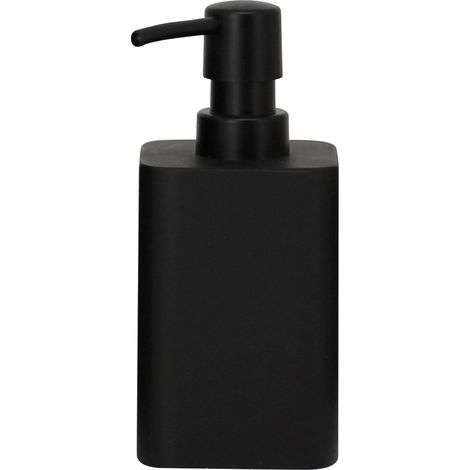 Dispenser in poliresina nera - serie Onice