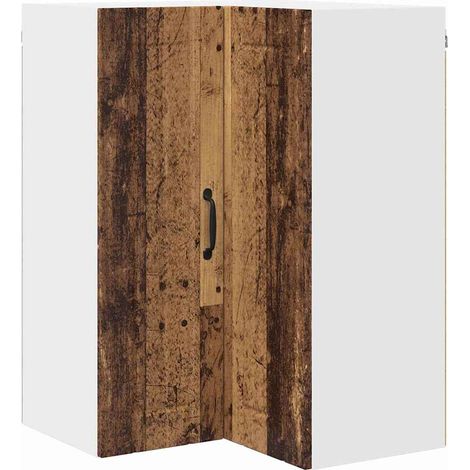 Meubles de Rangement,Armoire de cuisine avec étagère Bois Ancien 57 x 57 x 80 cm CFW697190 (1/5)