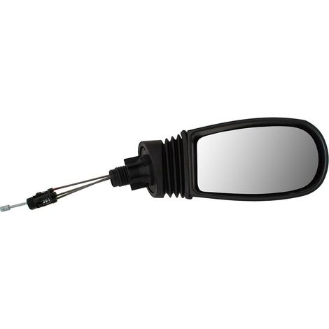 Fiat Punto II 99-10 retrovisor exterior manual NEGRO derecho (1/2)