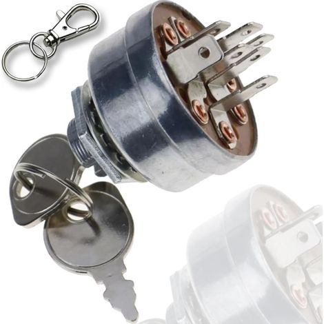 725-1717 Interrupteur d'allumage pour Tracteur à Gazon pour STD365402 925-1717 140301 92556 092556MA 092556 532140301 pour Craftsman pour Husqvarna pour Murray pour MTD tondeuses autoportées (1/5)