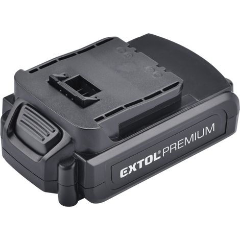 Batería inalámbrica EXTOL PREMIUM de 18 V, iones de litio, 1500 mAh