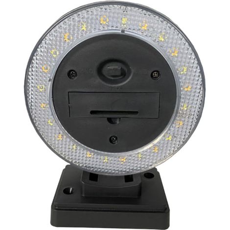 Lampe Solaire Pour Clôture Et Jardin Multifonction Pratique Avec Éclairage (1/5)