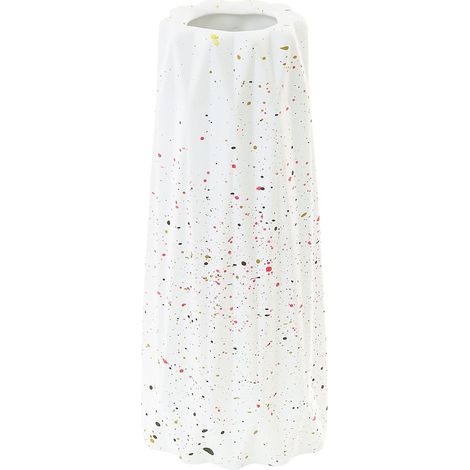 Flower Vase AMALIADA Stoneware 24 cm White (1/5)