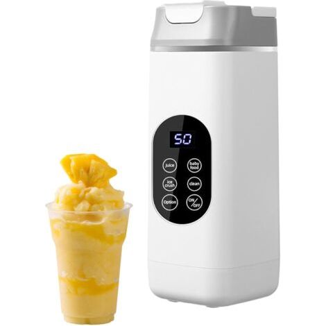 Blender USB Sans Fil Portable Pour Shaker Petit Électroménager Cuisine Verre Mixeur Pour Voyage Maison Plage Usage Commercial Table (1/5)