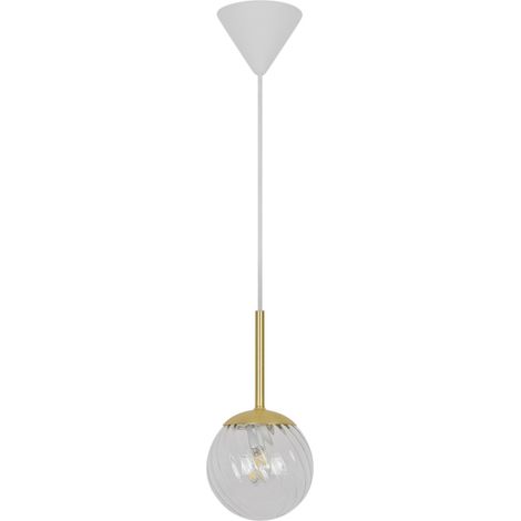 Suspension CHISELL 15 Métal Laiton, H.28 - IP20 - E14 /Nordlux Intérieur (1/5)