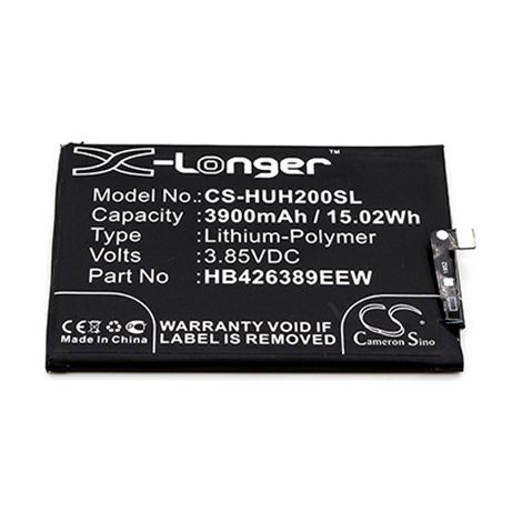 NX - Batterie téléphone, smartphone, GSM pour Huawei 3.85V 3900mAh - HB426389ECWHB42638 (1/4)