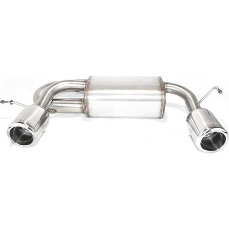 Duplex Echappement Ulter Audi TT Quattro 8N de 1998 a 2005 100mm Inox-38936754