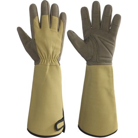Guantes de jardinería antideslizantes y resistentes a pinchazos,guantes de soldadura,resistentes a pinchazos y al desgaste (1/4)