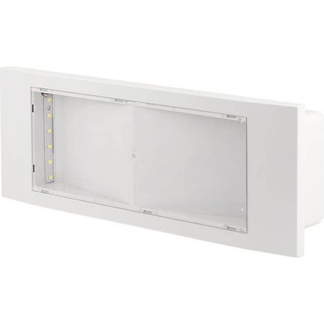 LAMPADA EMERGENZA DA PARETE 'SE' '300 SE' 2W / led - cm.29,3 x 10,2 x 5,5 - 130 lumen