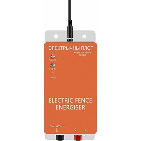 Elektrozaun für Vieh, Tiere, Zaun-Energizer, hohe Leistung, Geflügelfarm-Stromversorgung 5 Meilen für Vieh F (1/4)