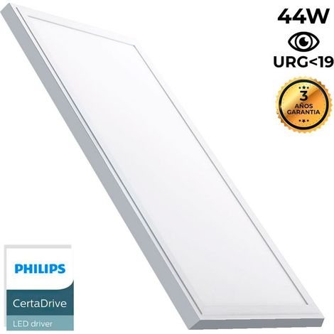 Panel LED Slim De Superficie 120X30 Cm - Driver Philips - 44W - - Blanco Neutro