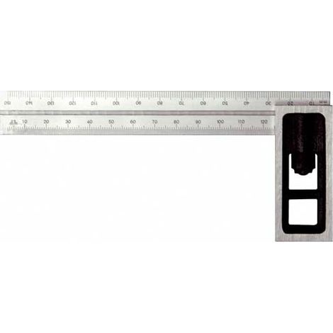 Escuadra 151250107 Longitud regla 100 mm Longitud regla ajustable 70 mm