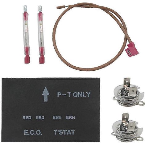 Kit thermostat pour chauffe-eau de camping-car avec disjoncteur thermique pour les modèles de chauffe-eau à gaz/électriques Atwood 91447 et 93866, référence : 2984 (1/5)