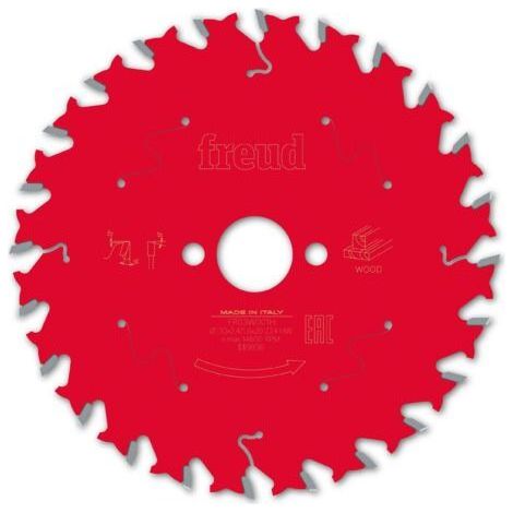 FREUD Lame de scie circulaire & plongeante - Bois - 130 mm - 2.4 mm - 20 mm - 24 dents-Chrom (1/5)