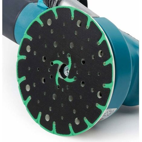 1 Plateau ponceuse 150 mm,Filetage M8,Velcro,Aspiration poussière,Ponceuse excentrique (1/5)
