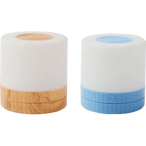Lampe à induction LED lampe de chevet colorée lampe de camping rechargeable USB veilleuse tactile