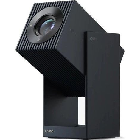 Wanbo Cube 2 Pro — projecteur portable Full HD 500 lm, Wi‑Fi/Bluetooth, Bleu