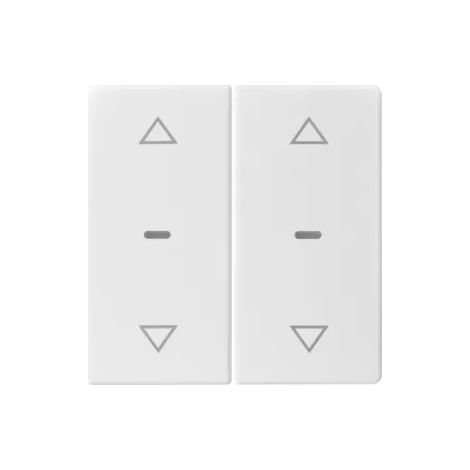 Berker KNX Q.X ABD.2F.POLARWEIß SAMT / BERKER 80961329 (1/2)