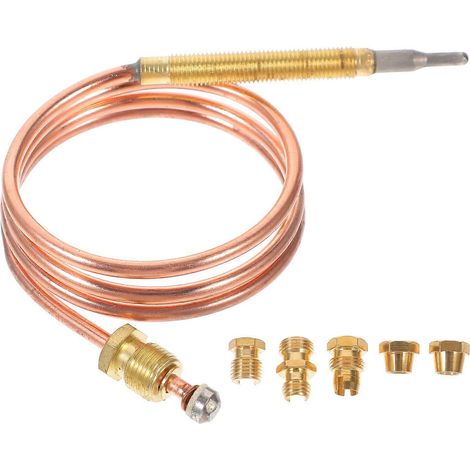 Thermocouple de cheminée 600 mm, thermocouple de poêle, thermocouple de barbecue, capteur de température (1/5)