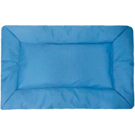 Dog Crate Bed Portable Foldable Pet Mat Washable Crate Pad for Dog Cages Soft & Lightweight Easy Carry with Plastic Fasteners for Easy Carrying (1/3)