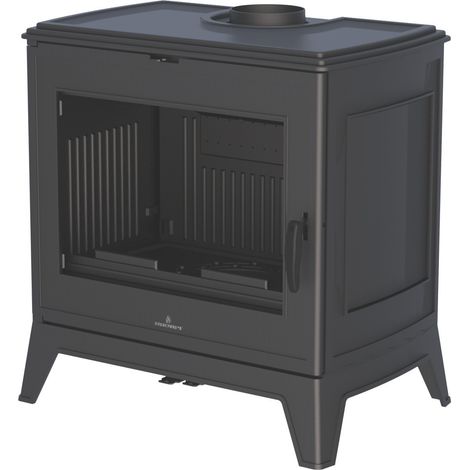 BRICOSOL ESTUFA DE LEÑA FUNDICIÓN BRONPI MODELO PRESTON-14 KW (1/5)