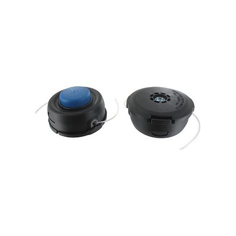 Tête Complète Double Fil Adaptable Pour Machines Husqvarna Modèles T-35. Diamètre 115mm. Adaptateur Filetage M12 X 1,75mm. Rempl