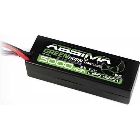 Batterie de modélisme absima LiPo 5000 mAh 11,1 V (1/2)